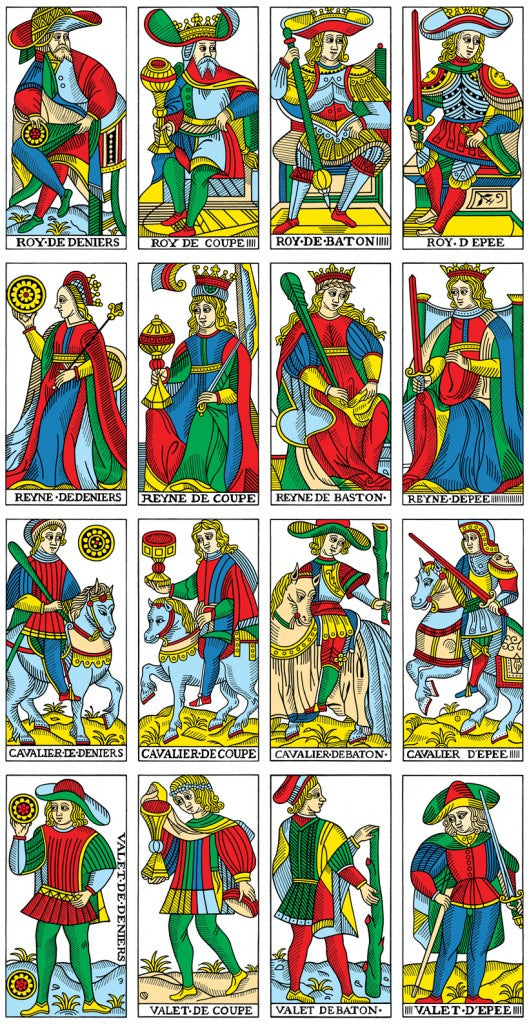 Tarot Court Cards - Kings, Queens, Knights & Pages | קלפי החצר