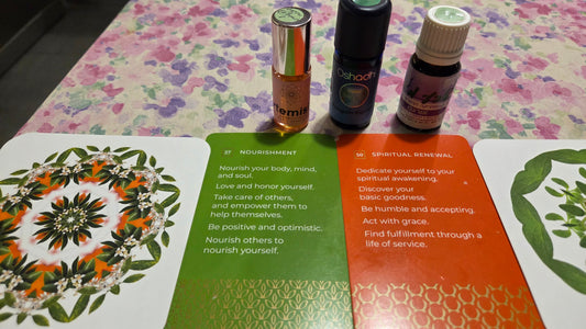 Hexagram 27 & 50: An I Ching Aromatherapy Reading for Emotional Transition