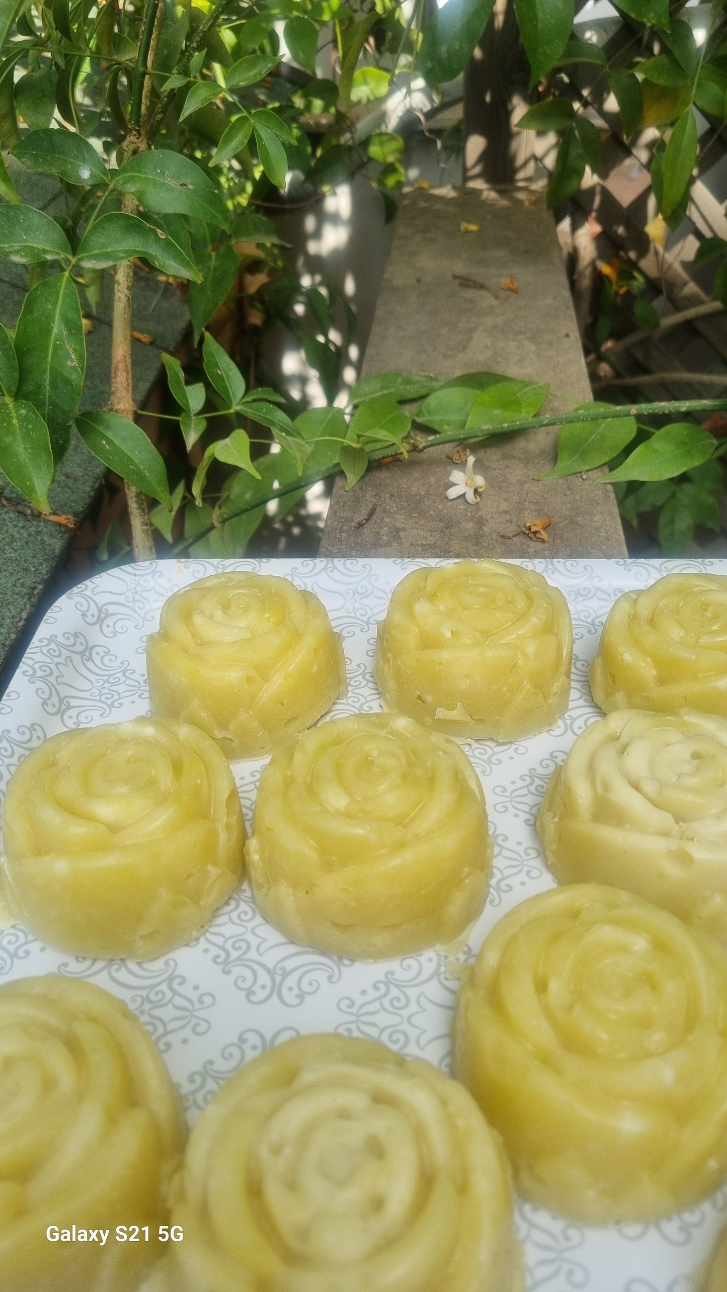 Organic Soap - Blue Lotus, Lavender and Vanilla  סבון טבעי ואורגני - לוטוס כחול, ונילה ולבנדר