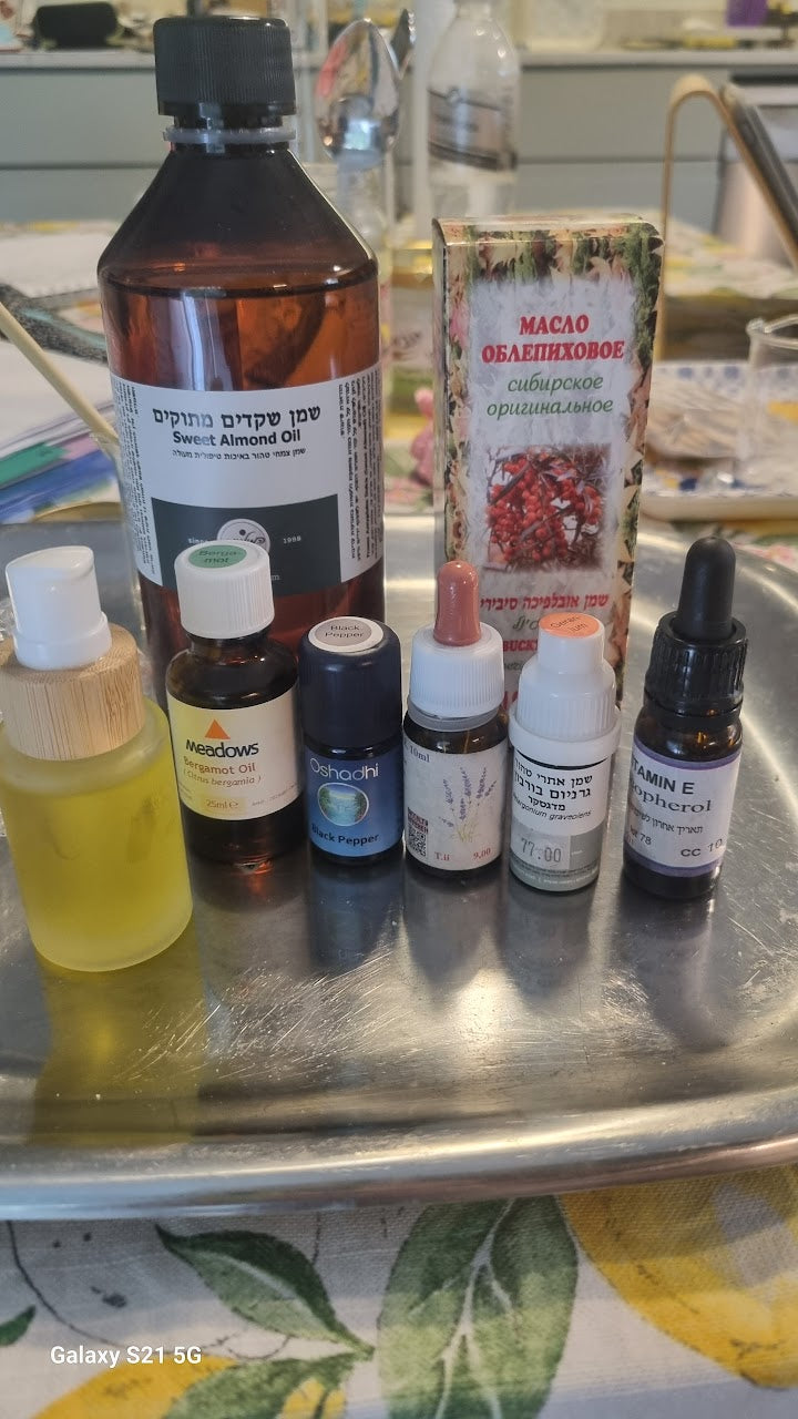 Lavender, geranium, bergamot, black Pepper